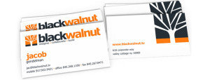 business cards branding